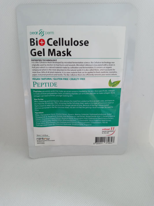 Dearderm Bio Cellulose Gel Mask - Peptide