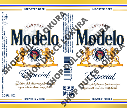 Digital Download for Sublimation, Digital Straight Tumbler Design -Cerveza modelo Theme Background Digital Design